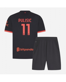 AC Milan Christian Pulisic #11 Maglia Gara Terza Repliche 2026-27 Bambino Maniche Corte AC Milan Christian Pulisic #11 Maglia Gara Terza Repliche 2026-27 Bambino Maniche Corte